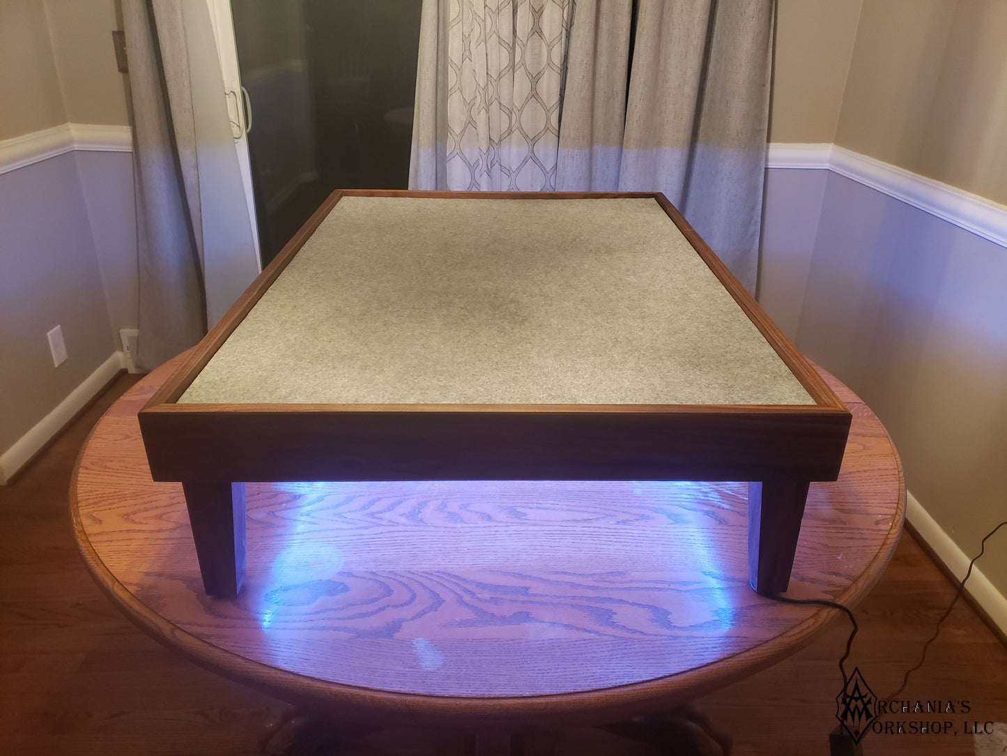 Raised Gaming Table