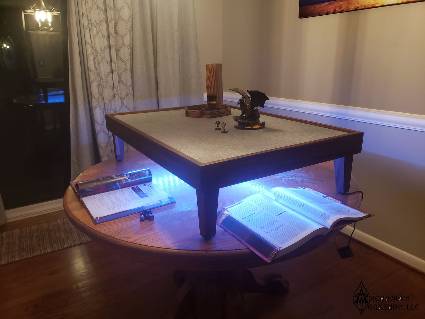 Raised Gaming Table