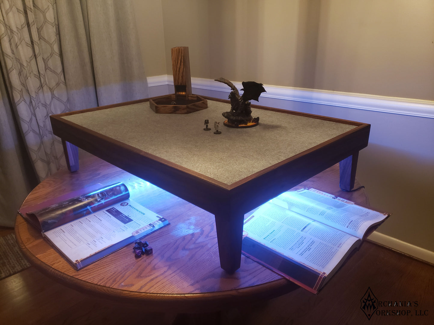 Raised Gaming Table