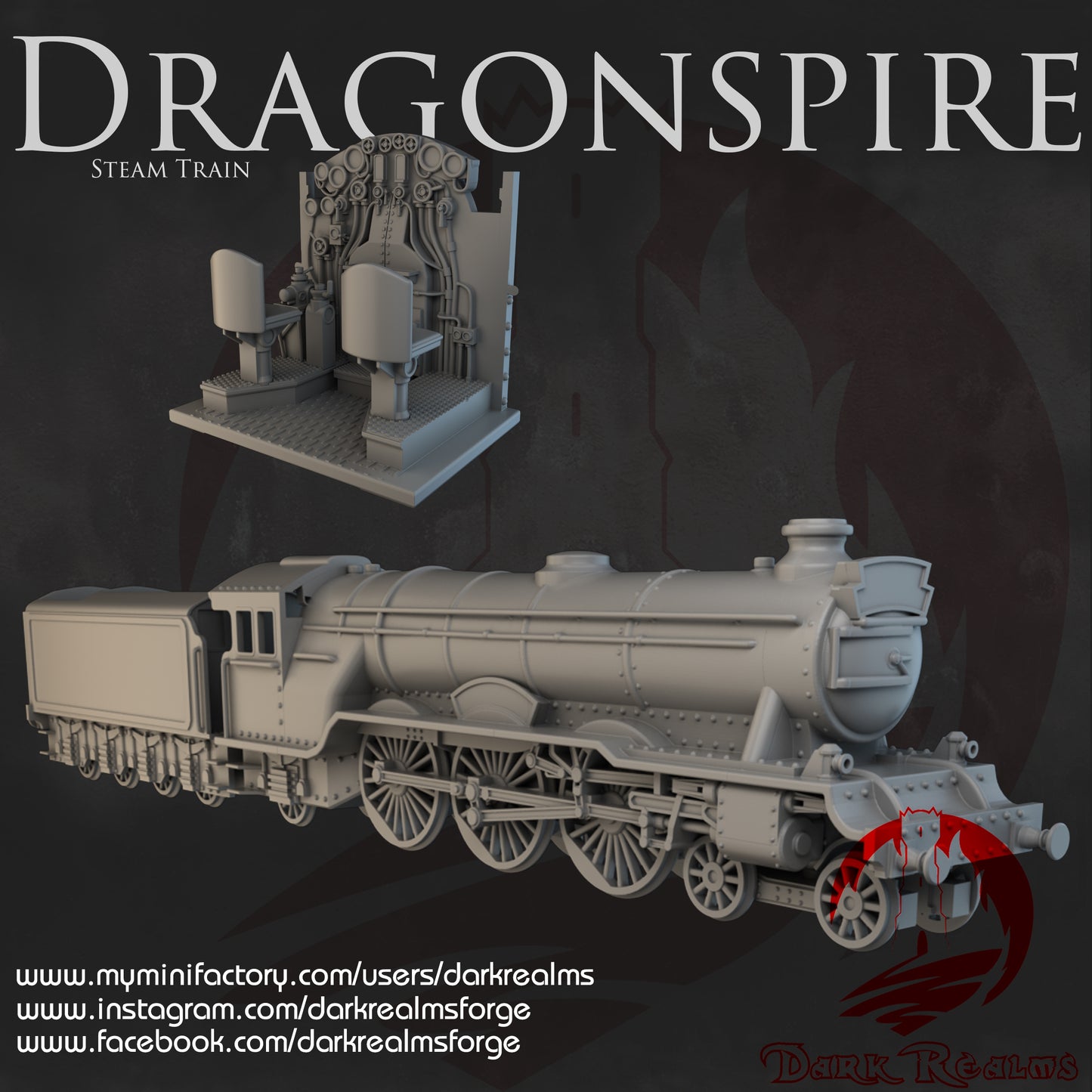 Dragonspire Steam Train