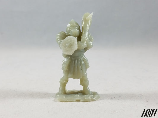 Orc w/ Spiked Club and Shield