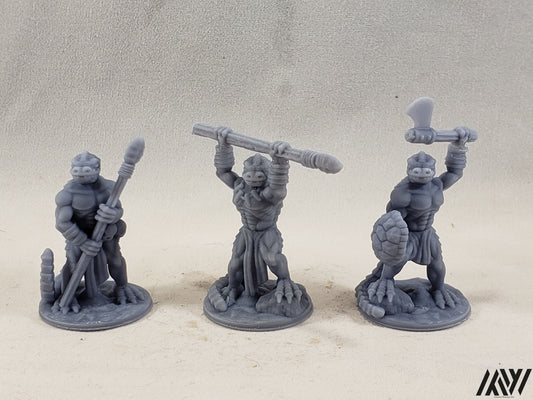 Lizardfolk Warrior Set 1