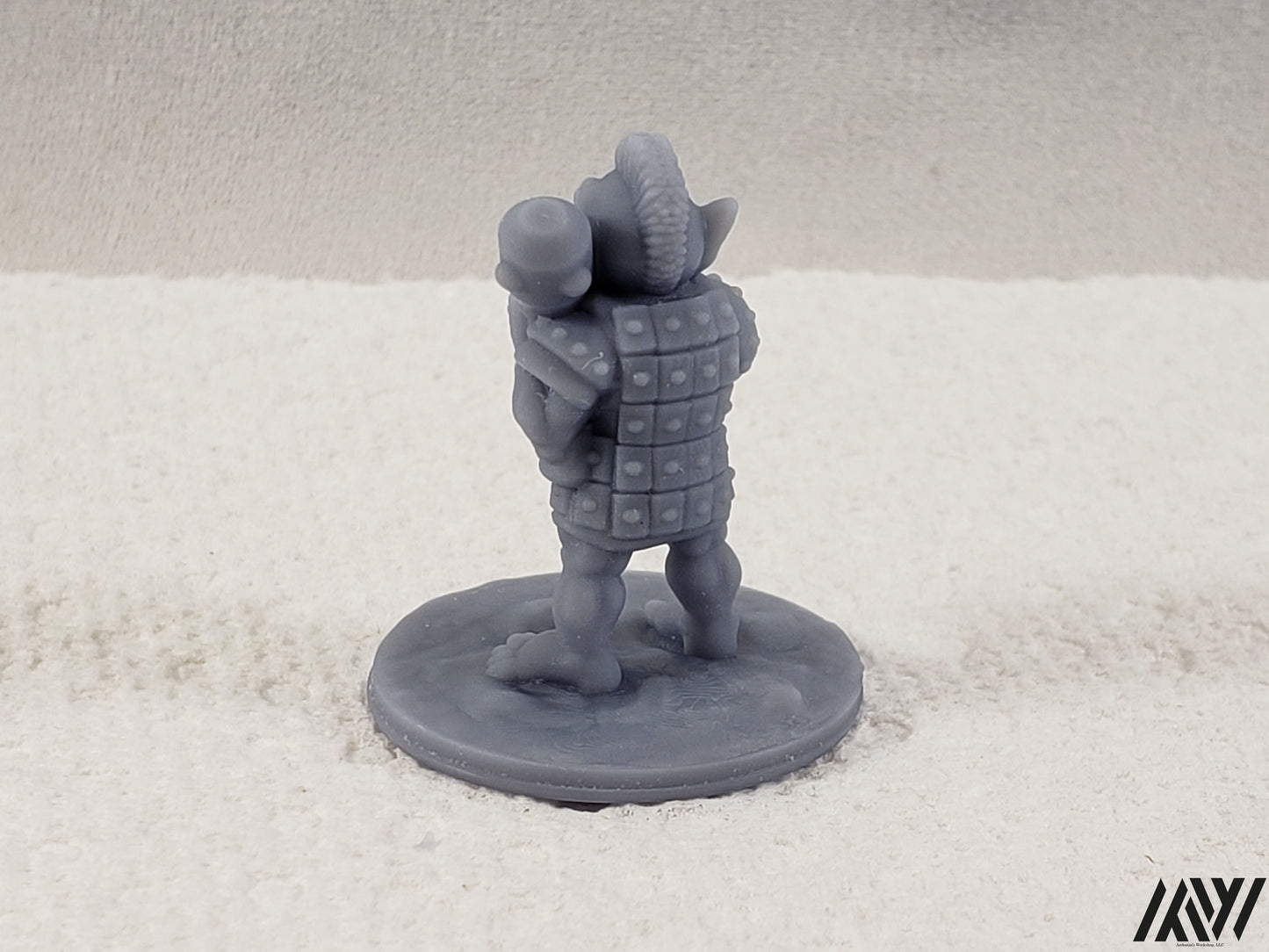 Goblin Warrior Armored with Mace