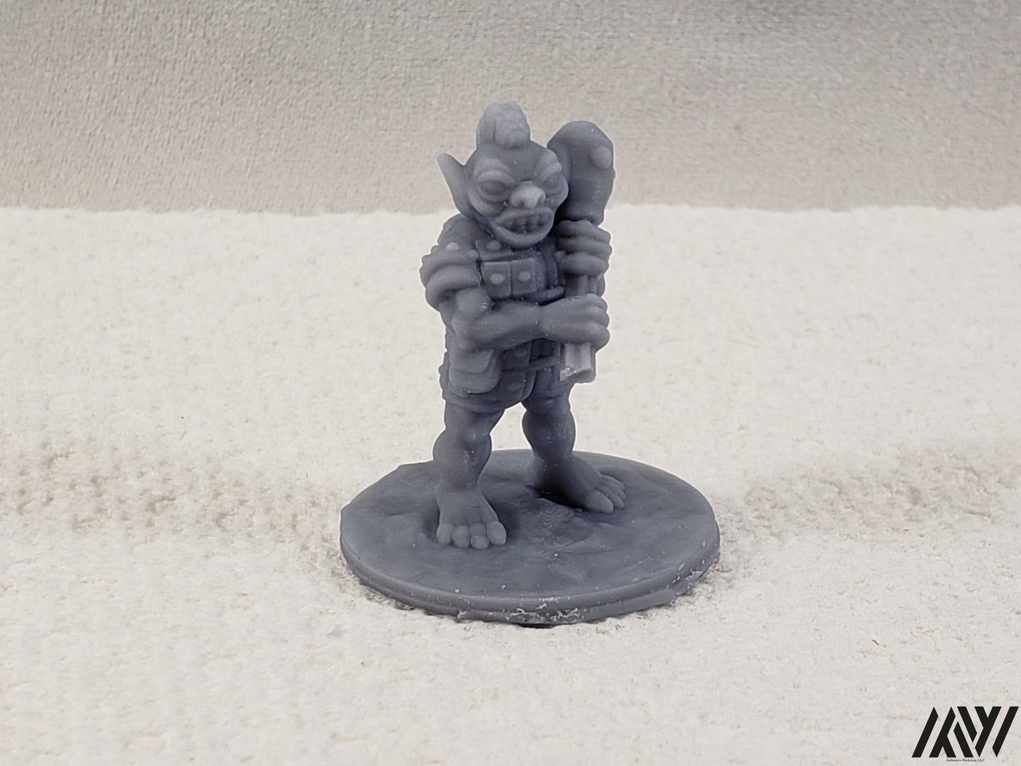 Goblin Warrior Armored with Mace
