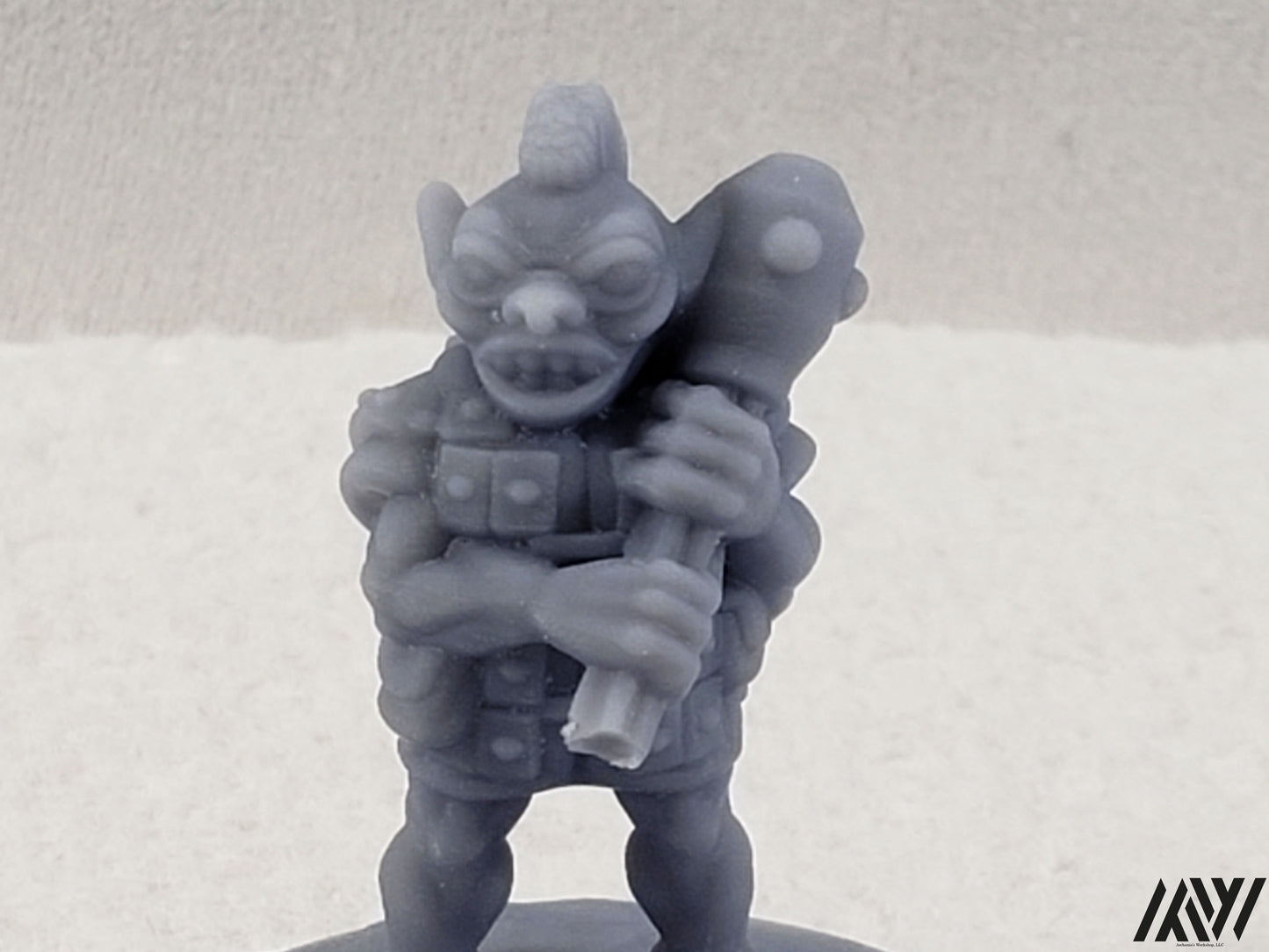 Goblin Warrior Armored with Mace