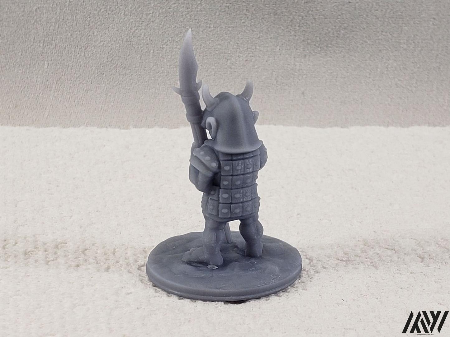 Goblin Warrior Armored with Polearm
