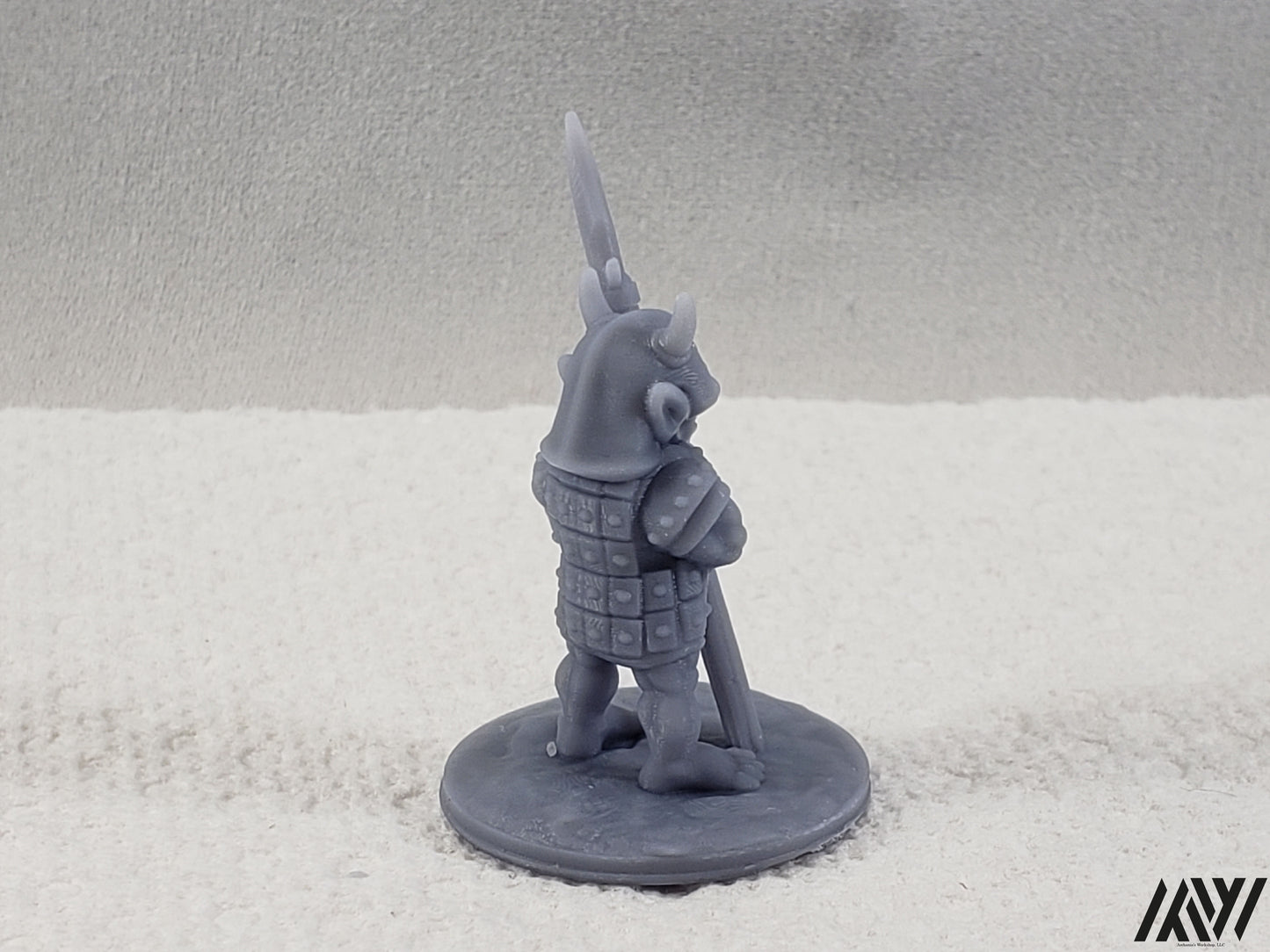 Goblin Warrior Armored with Polearm
