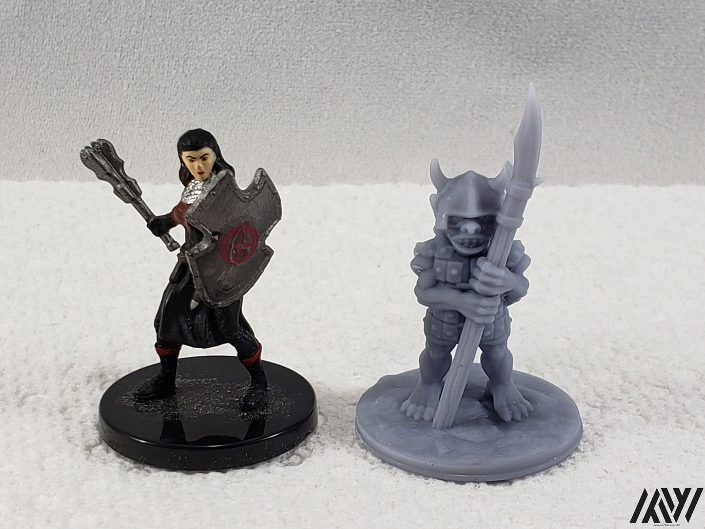 Goblin Warrior Armored with Polearm