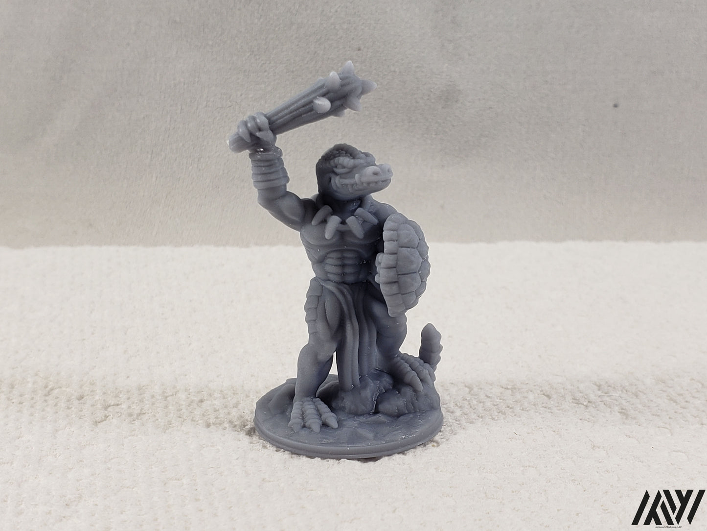 Lizardfolk Warrior with Spiked Club