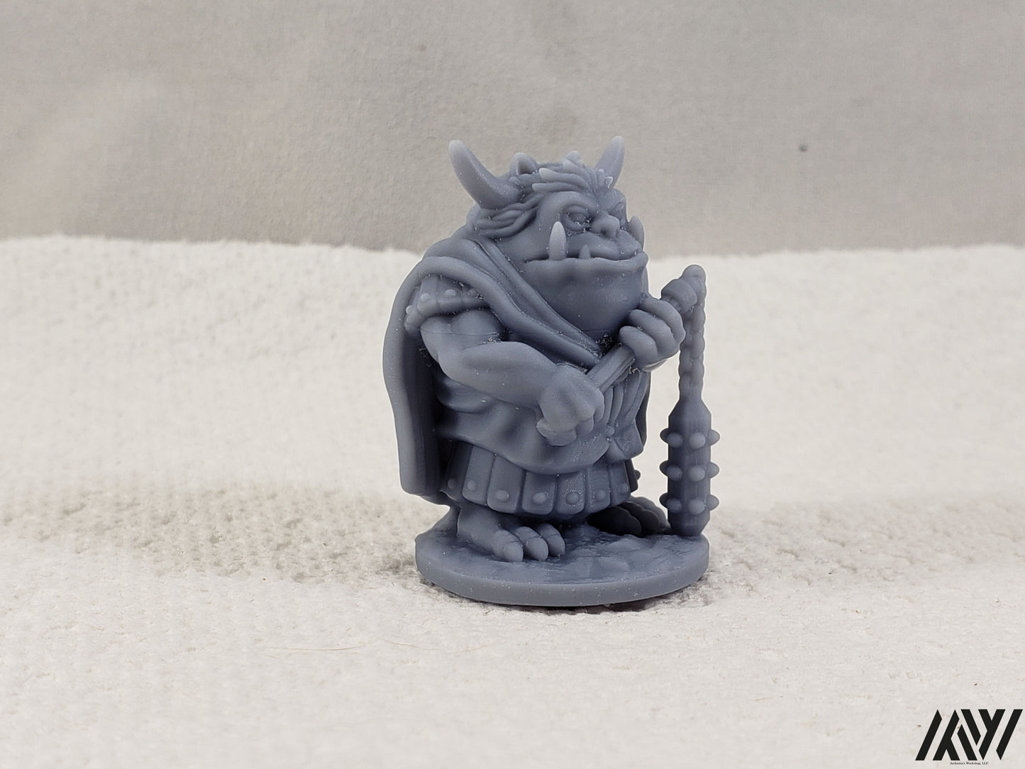 Goblinoid with Flail