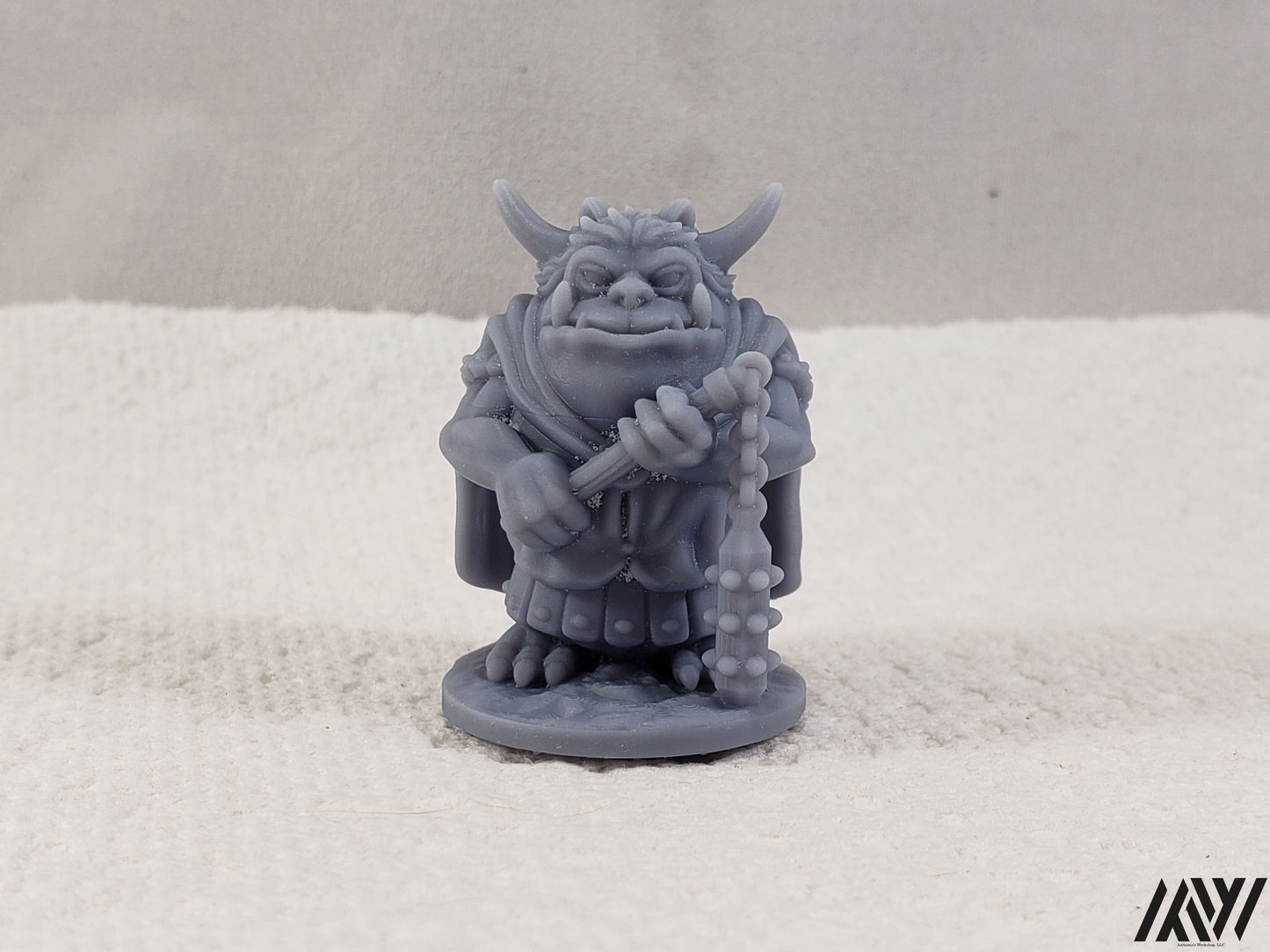 Goblinoid with Flail