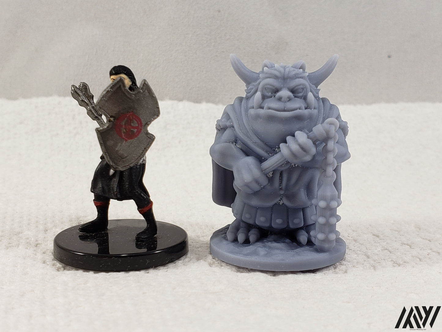 Goblinoid with Flail