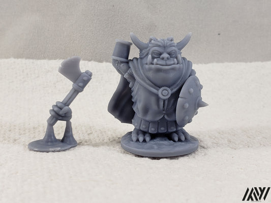 Goblinoid with Axe