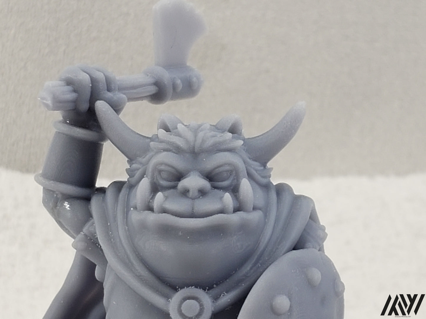 Goblinoid with Axe