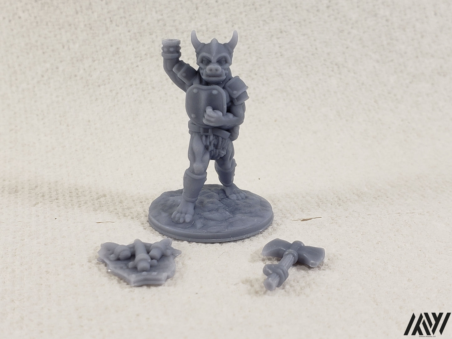 Orc Warrior 1 with Axe and Shield