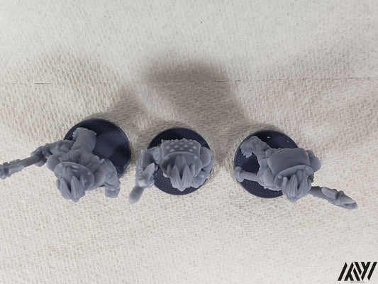 Bugbears with Halberds Set