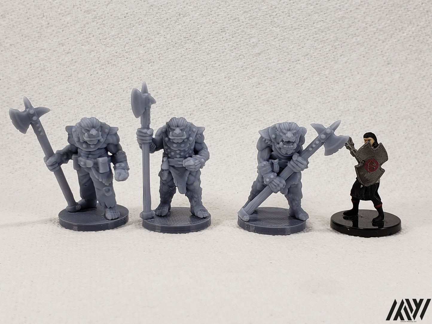 Bugbears with Halberds Set