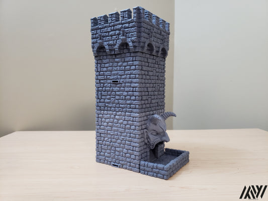 Demon Faced Dice Tower