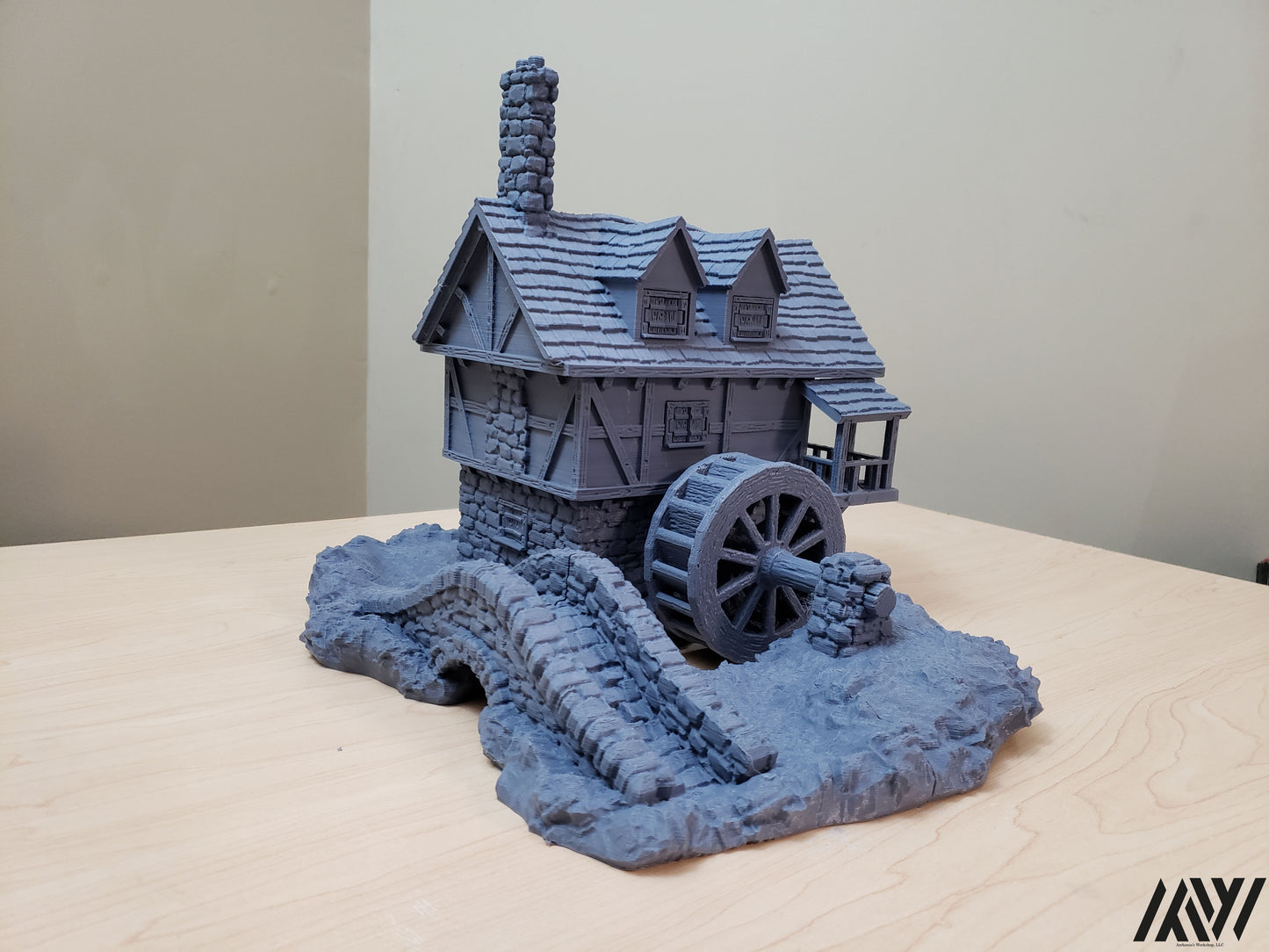 Water Mill without Base