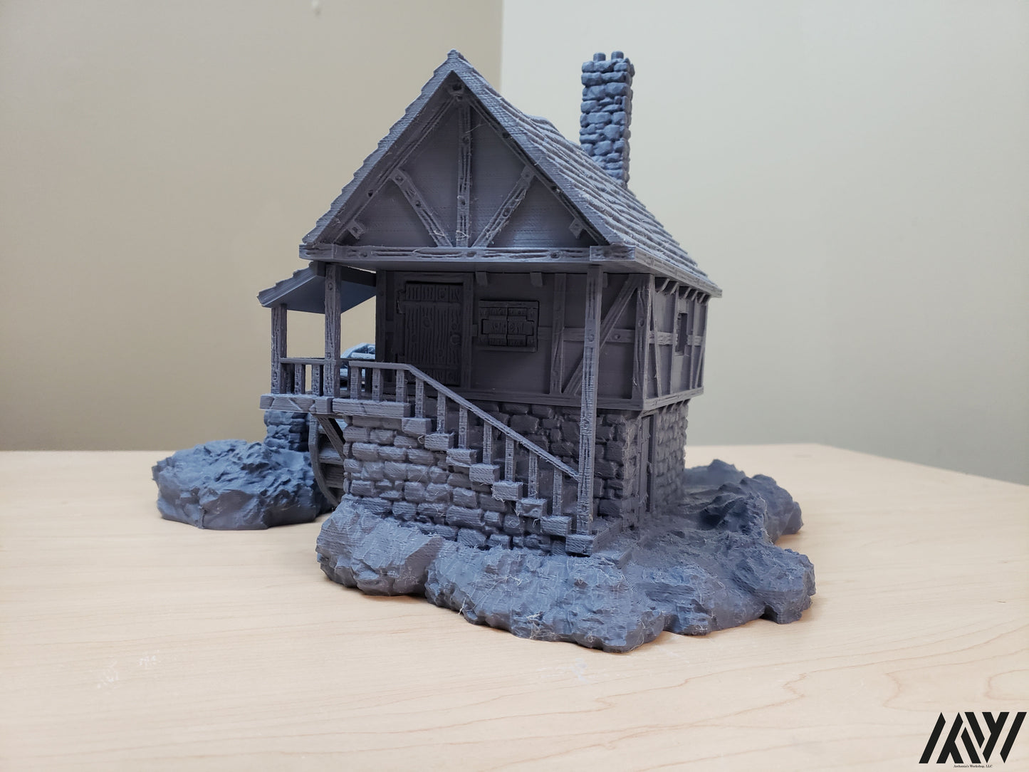 Water Mill without Base