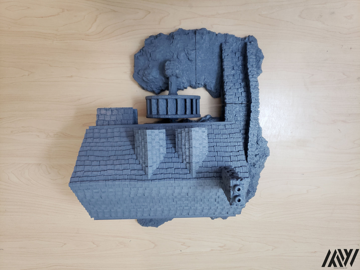 Water Mill without Base