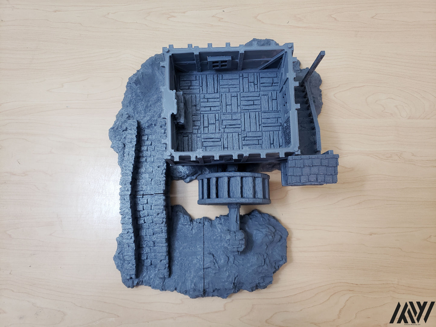 Water Mill without Base