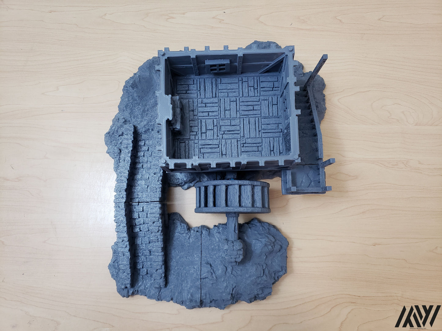 Water Mill without Base