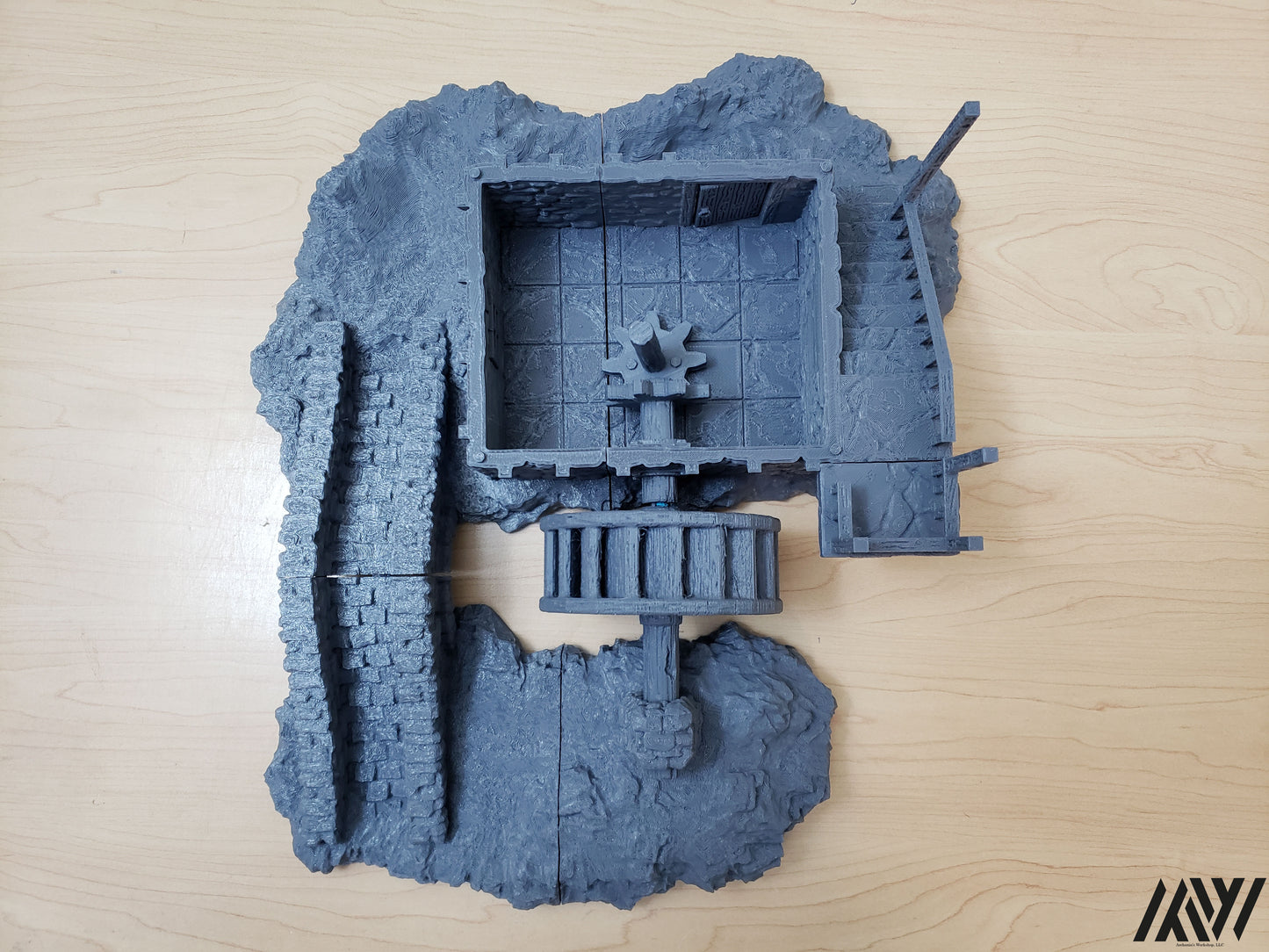 Water Mill without Base