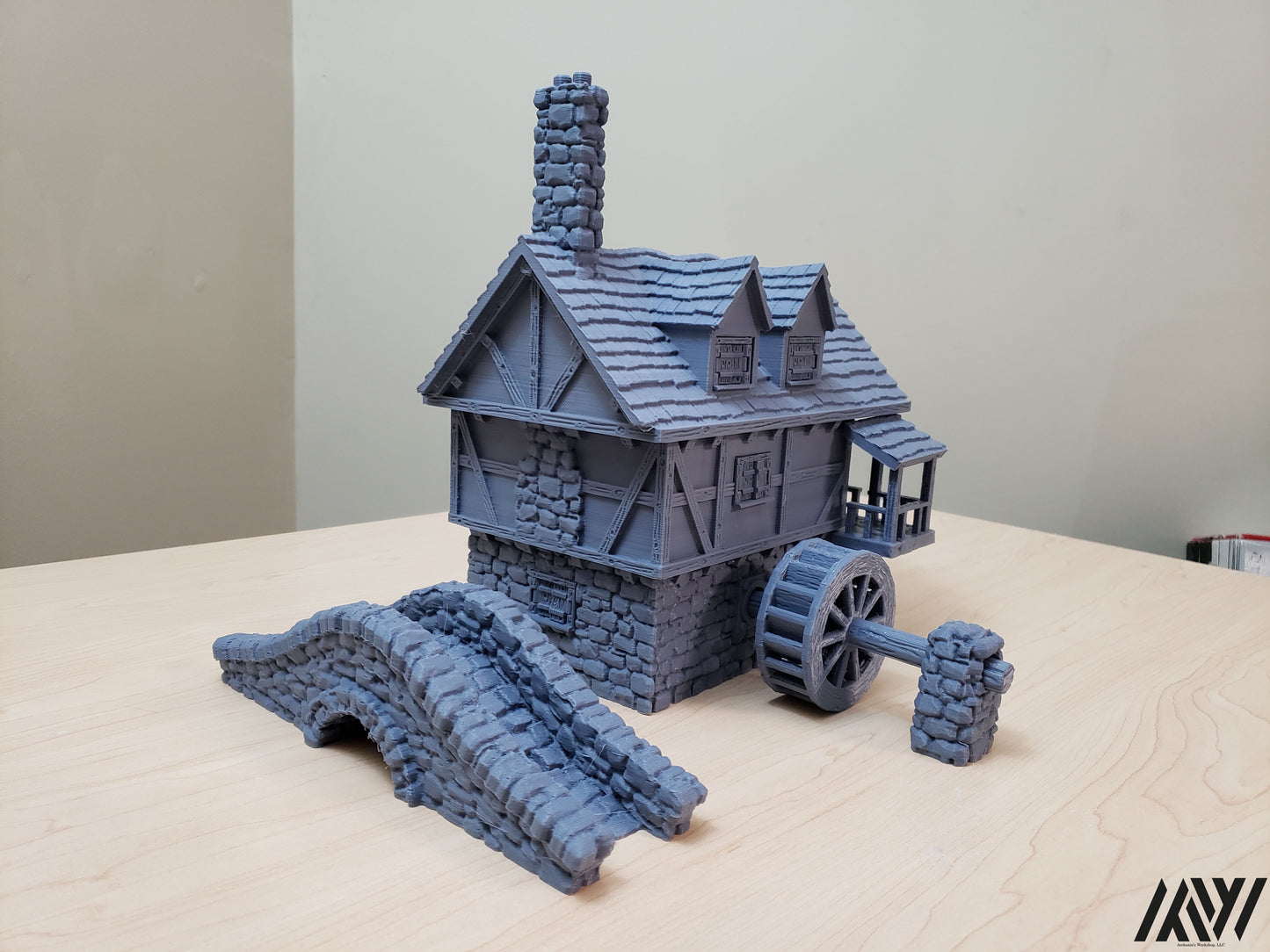 Water Mill without Base