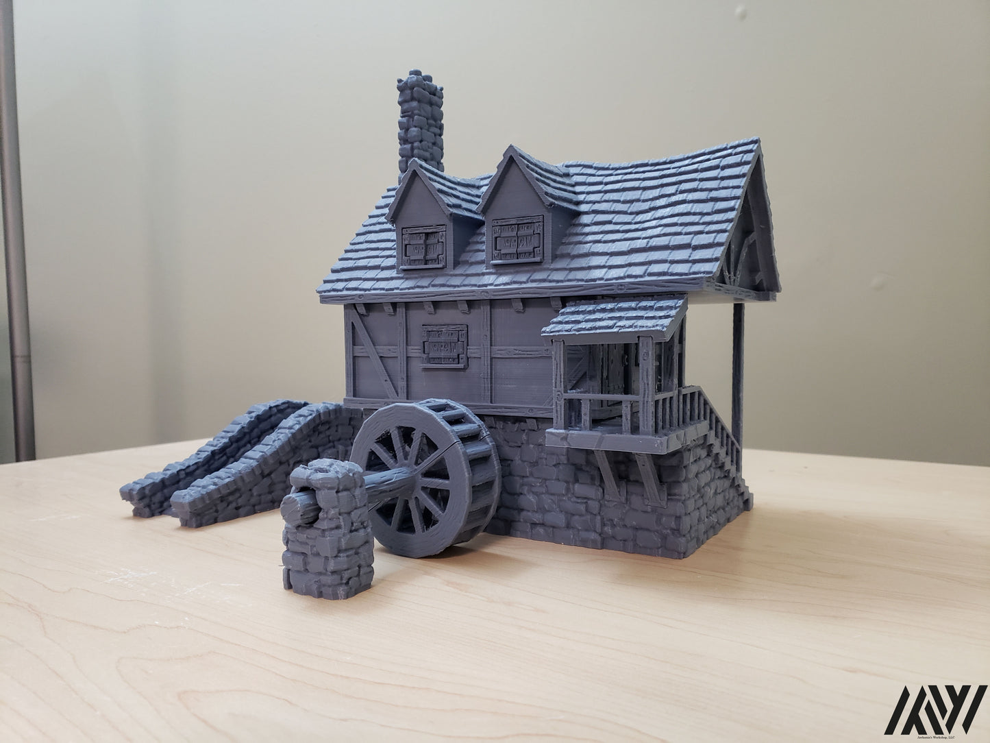 Water Mill without Base