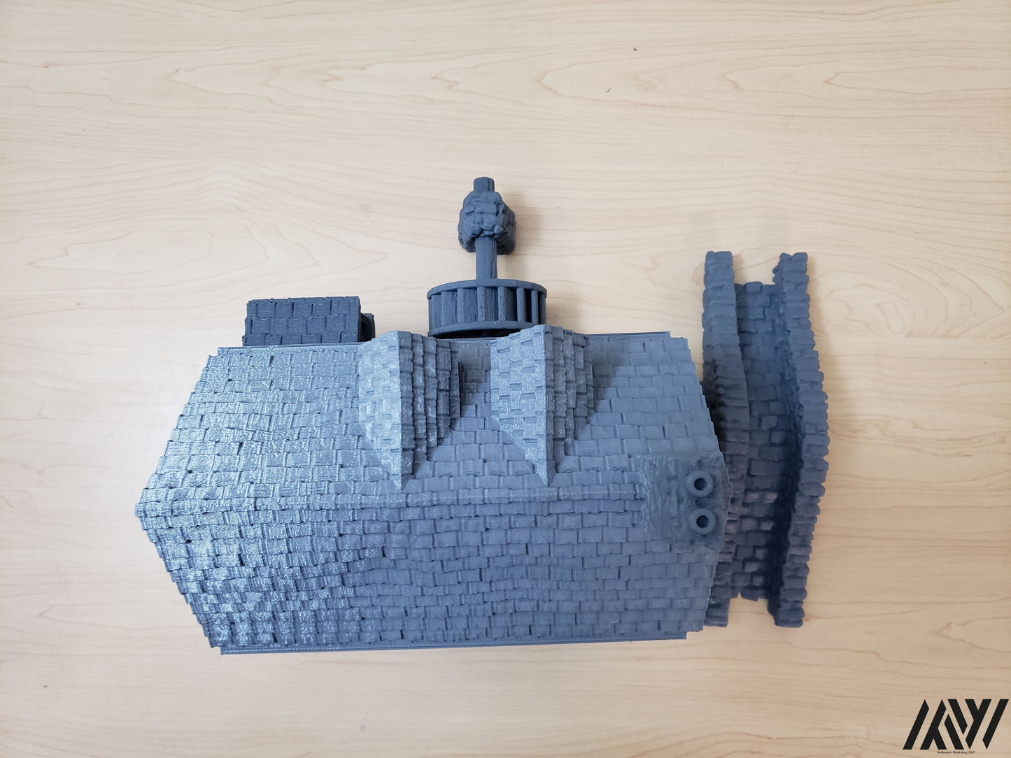 Water Mill without Base