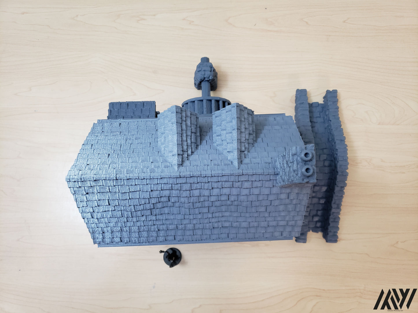 Water Mill without Base