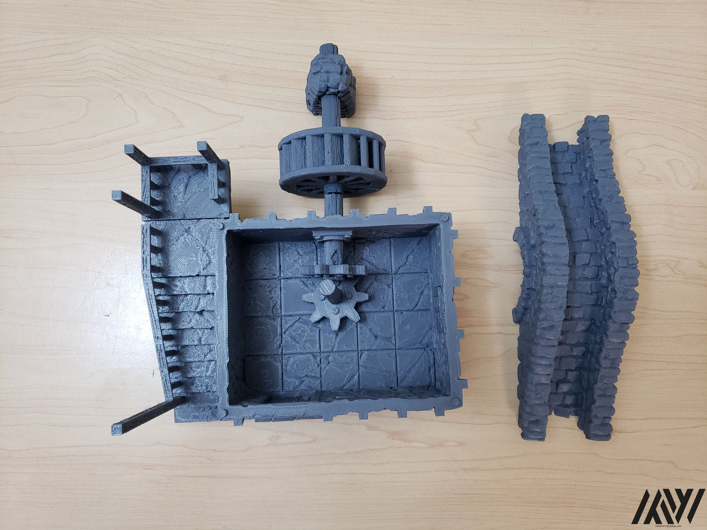 Water Mill without Base