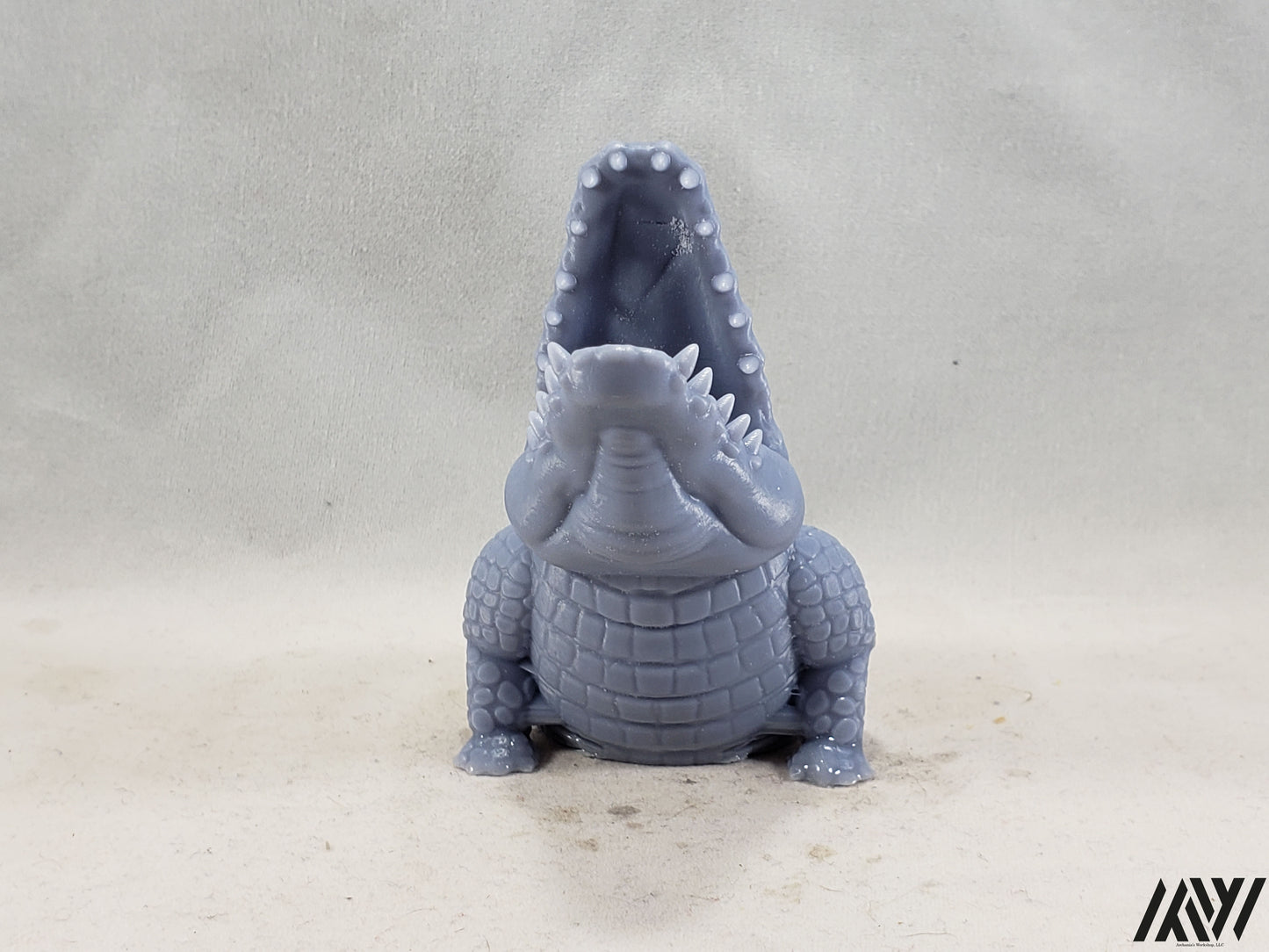 Thrashing Croc Head