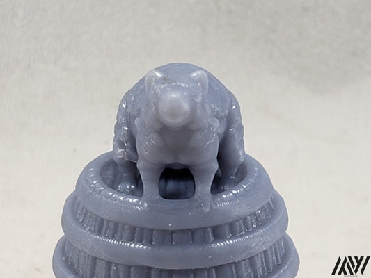 Rat on Barrel