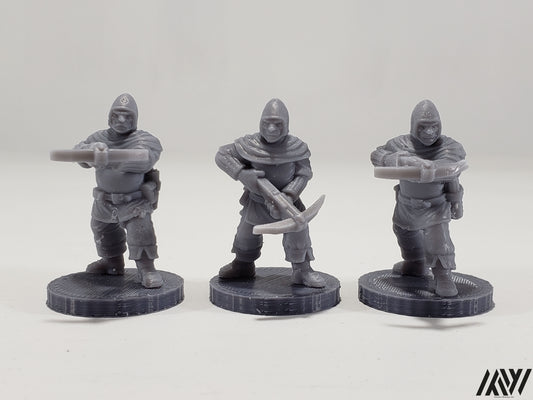 Town Guards with Crossbow Set