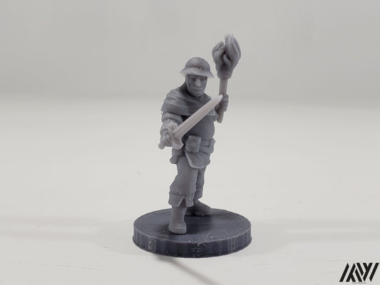 Town Guard with Torch 2