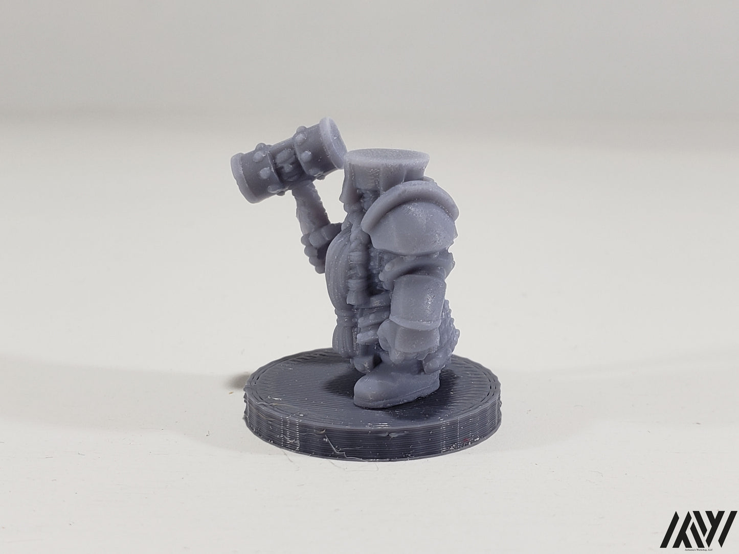 Dwarf with Double Handed Hammer 2