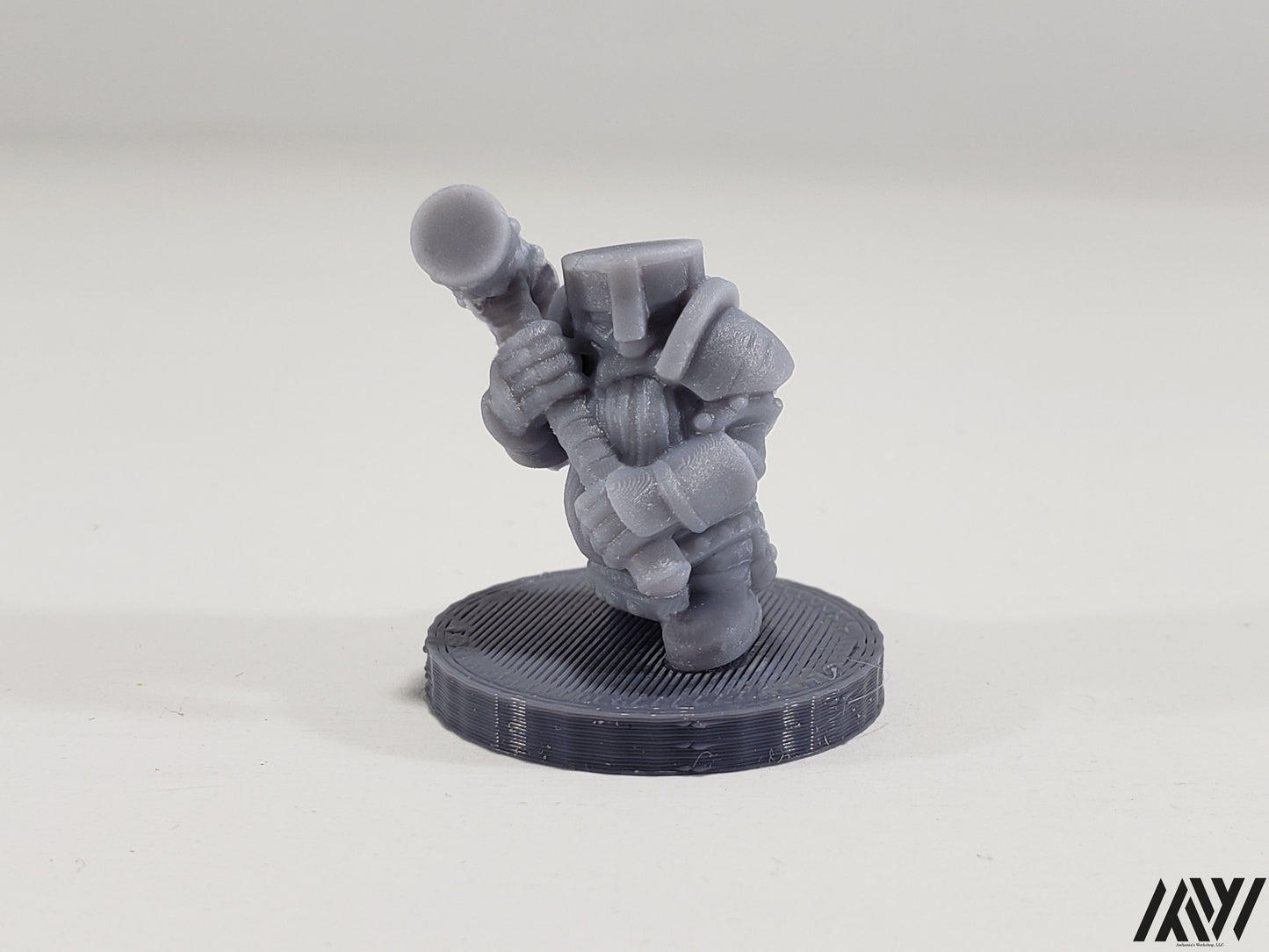 Dwarf with Double Handed Hammer 3