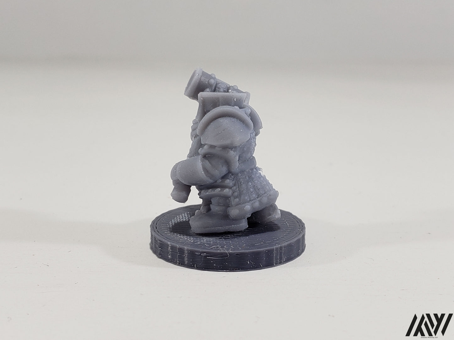 Dwarf with Double Handed Hammer 3