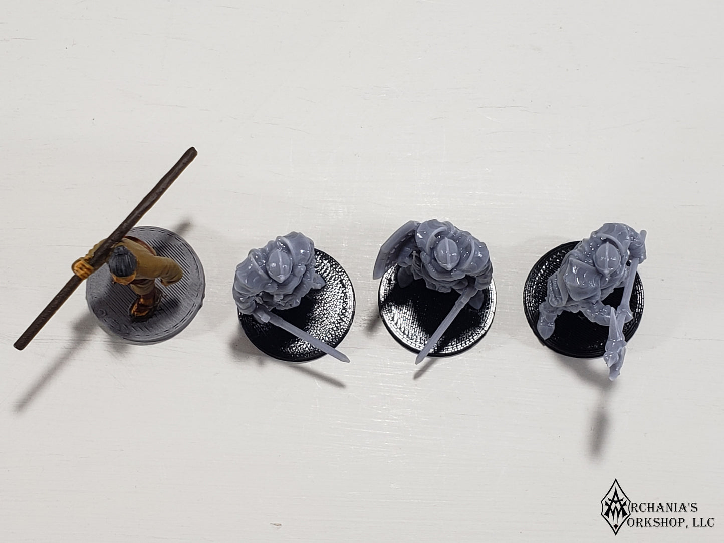 Blue Cap Guards Set
