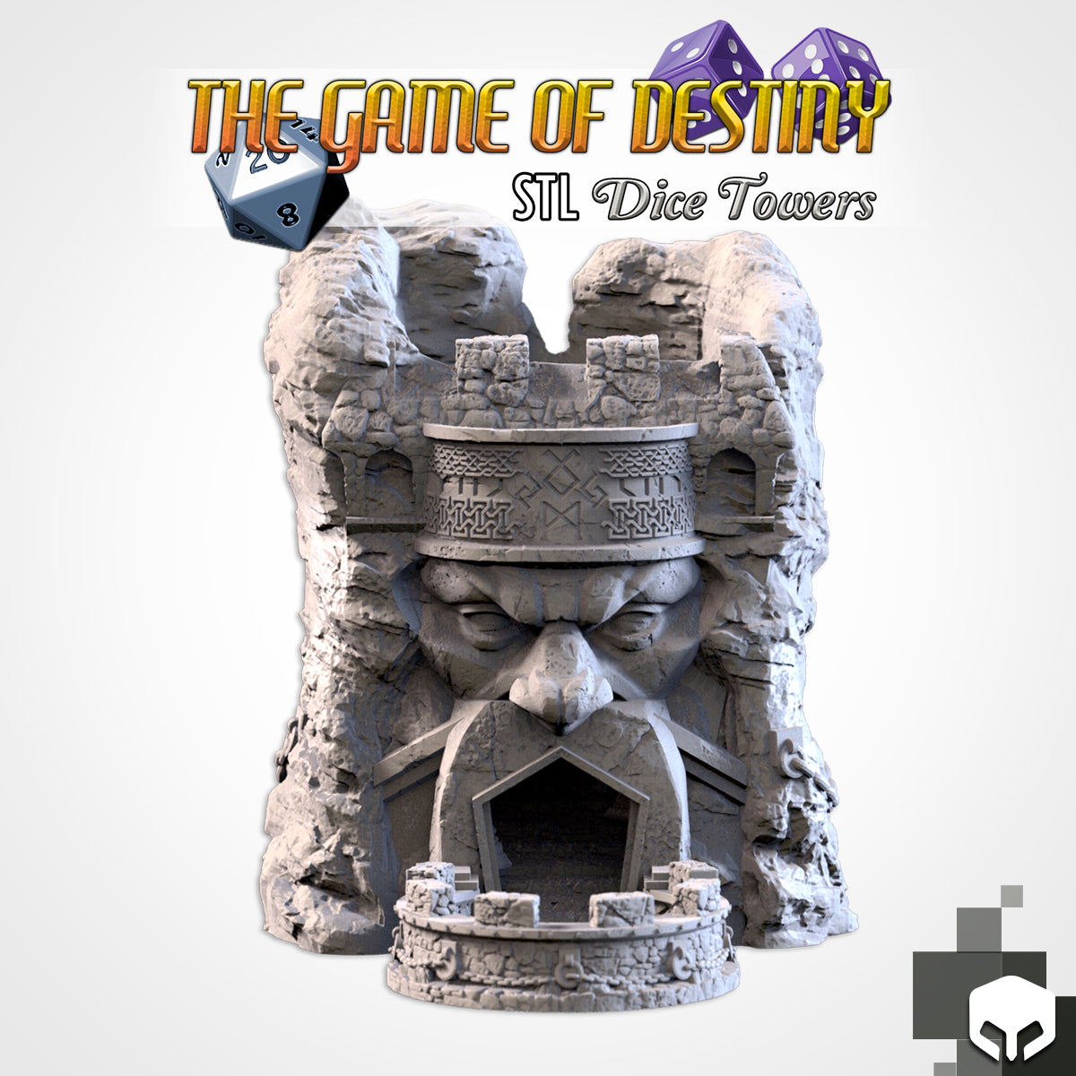 Dwarf Bastion Dice Tower