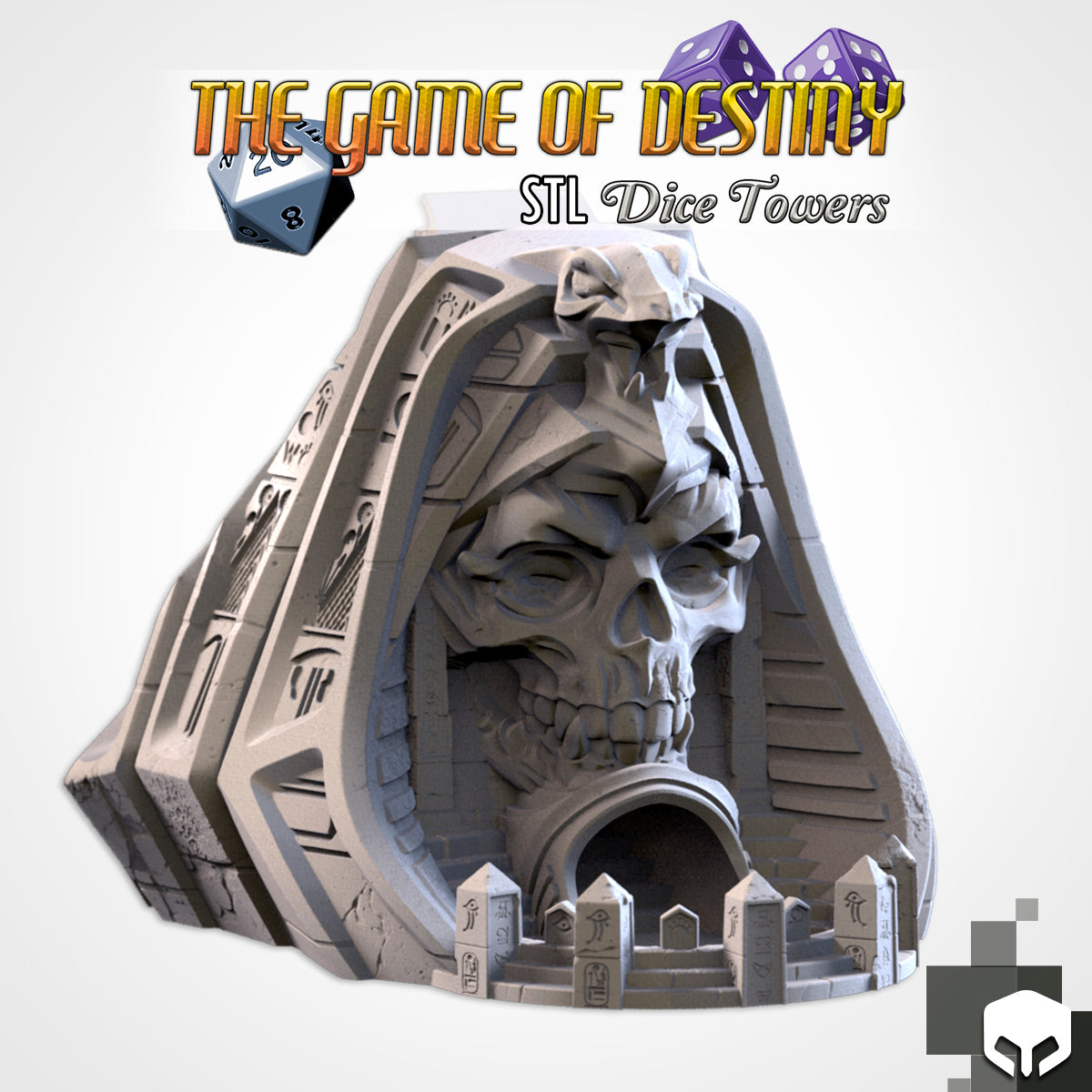 Fharaoh Skull Dice Tower