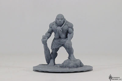 Orge with Club Down