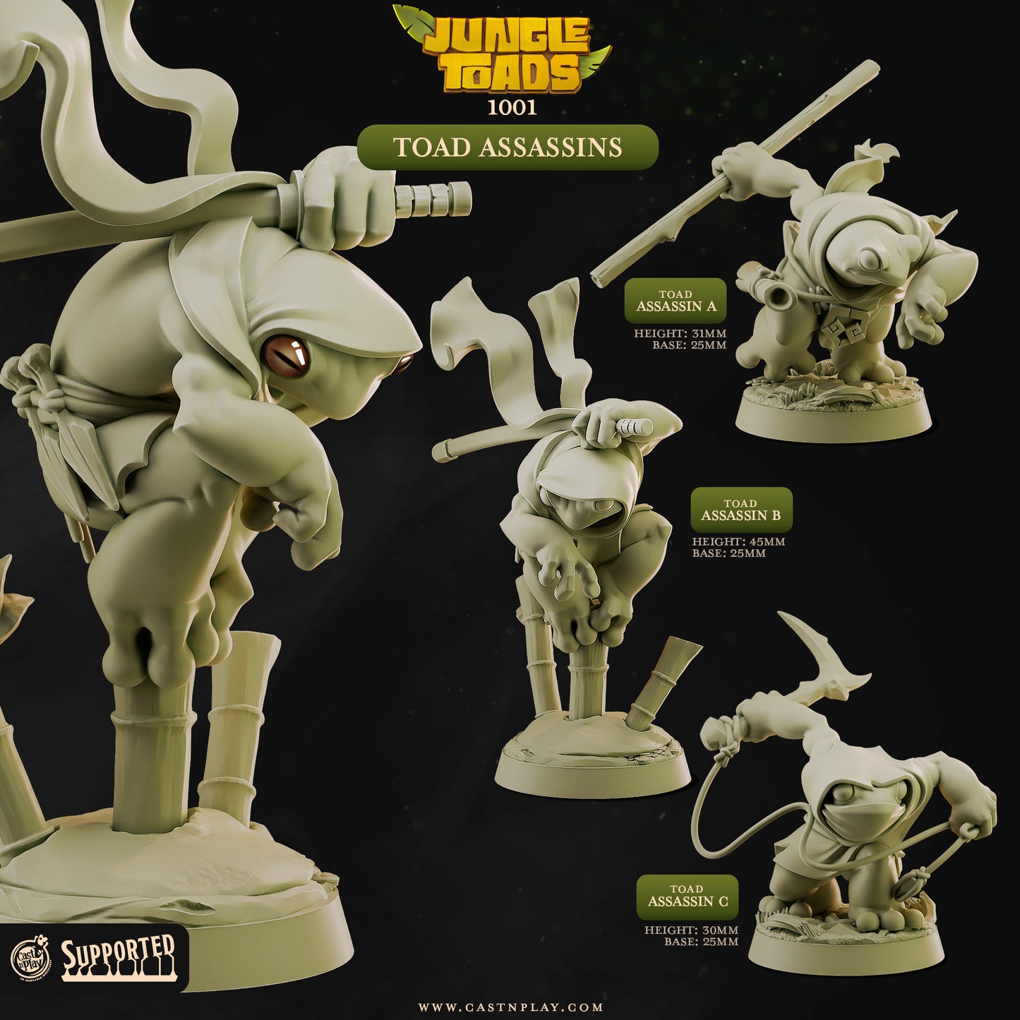 Ninja Assassin Toads