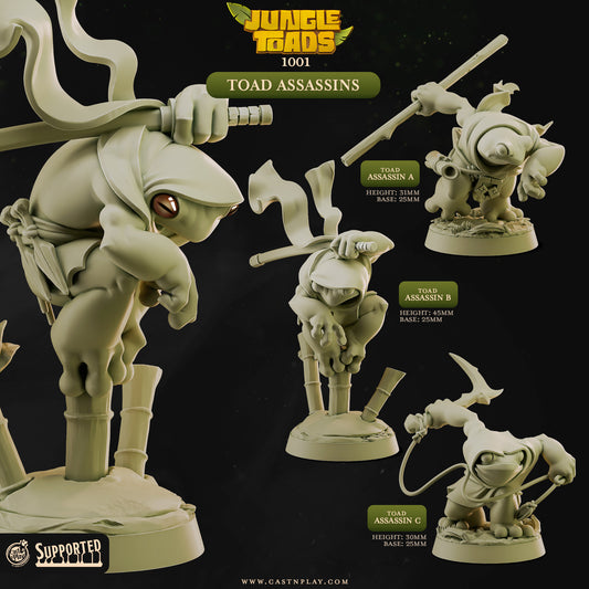 Ninja Assassin Toads