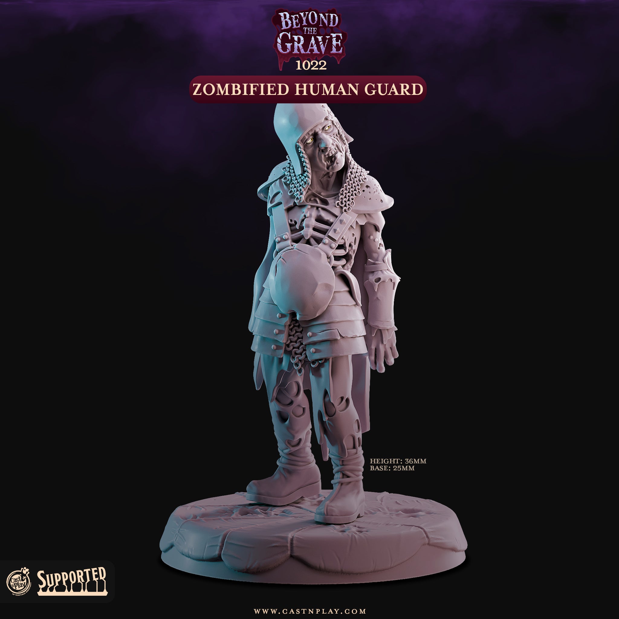 Zombified Human Guard – Archania Workshop