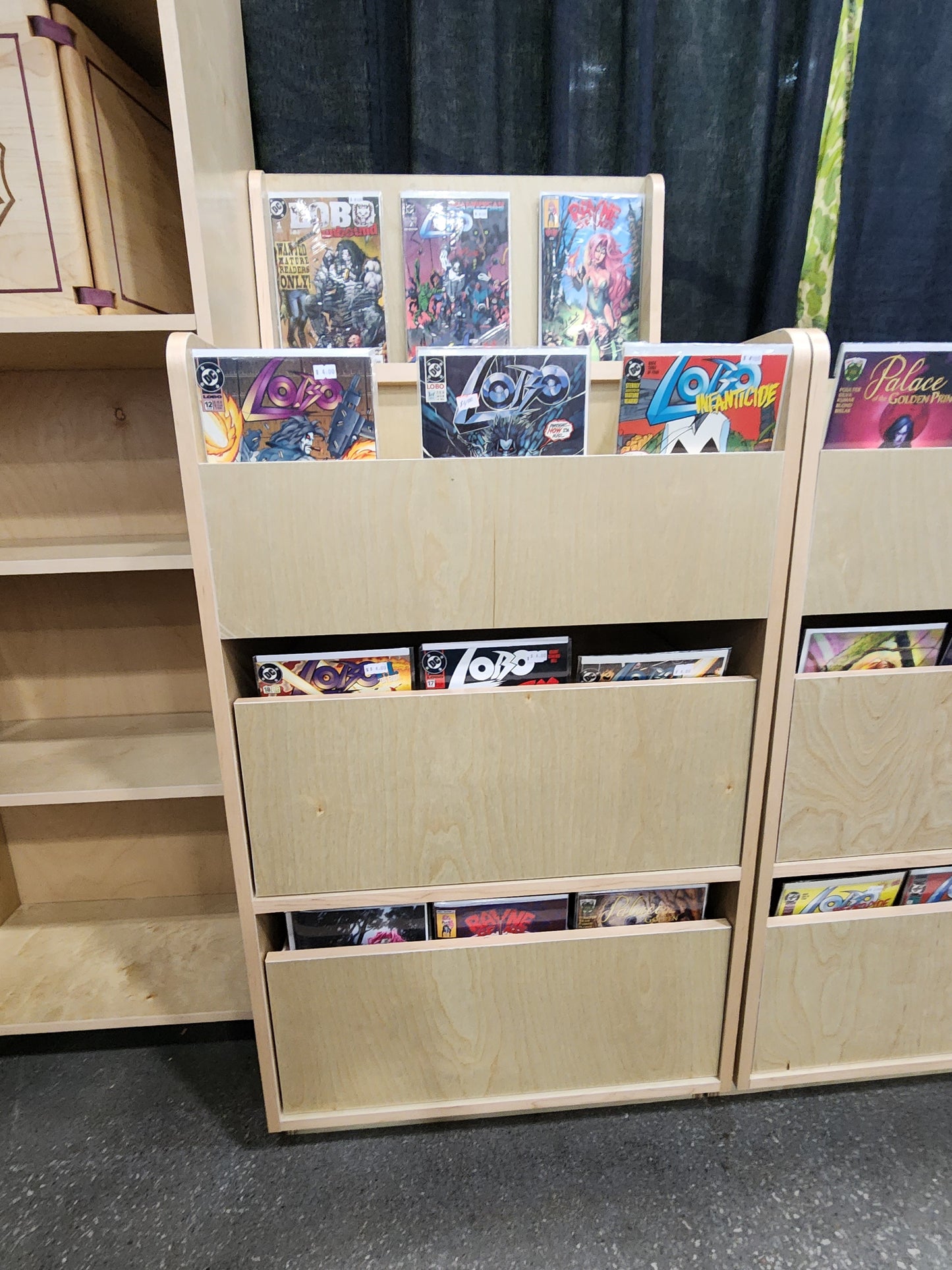Wall Comic Book Display Cabinet