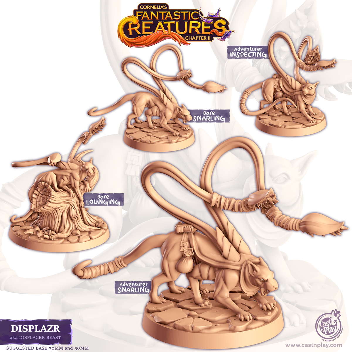 Displacer Kin Race Displazr - Displacer Beast – Archania Workshop