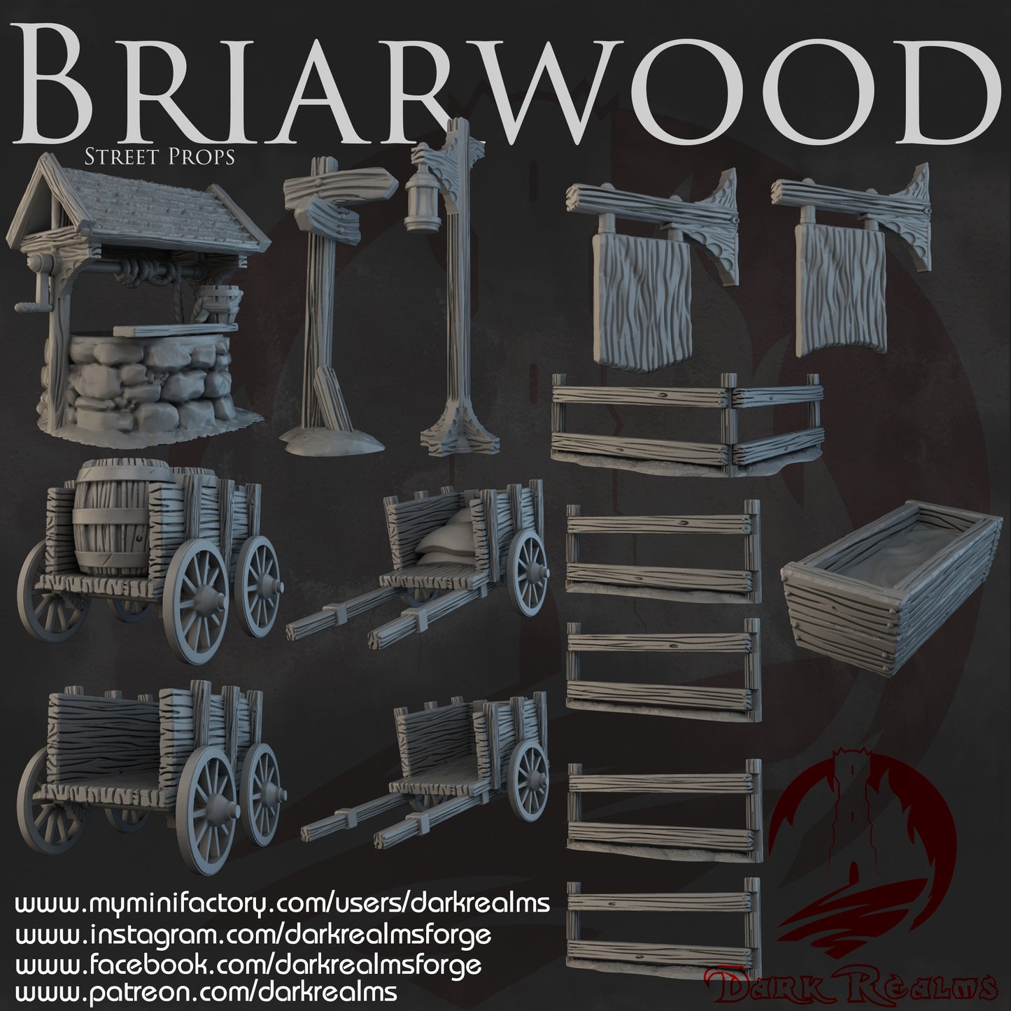 Briarwood Street Scatter Items
